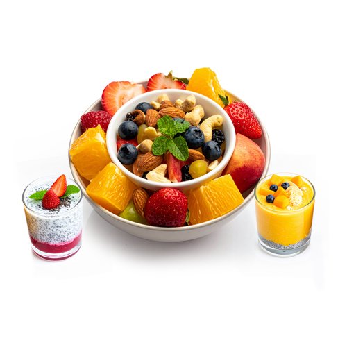 Fruit Nut Smoothie Bowl